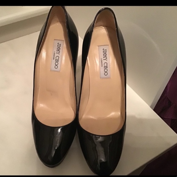Jimmy Choo Black Patent leather Size 40 (9) - Picture 4 of 5